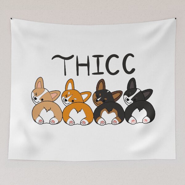 Item preview, Thicc Corgis designed and sold by Kflick3r.