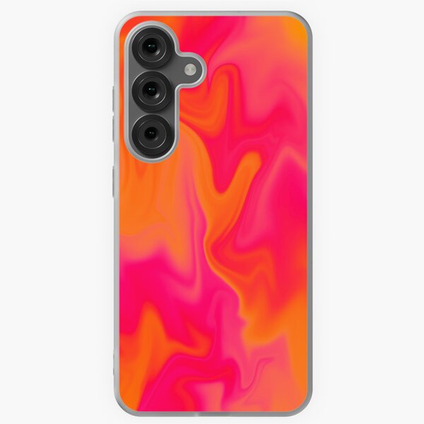 Item preview, Pink, Orange, and Red Marble Fusion Design designed and sold by Malandala.