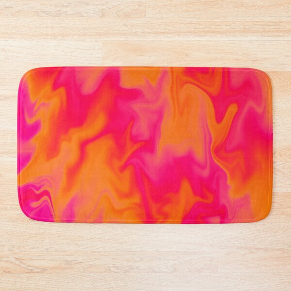 Item preview, Pink, Orange, and Red Marble Fusion Design designed and sold by Malandala.
