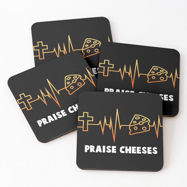 Item preview, Cheese and Jesus design, Christian gift graphic designed and sold by Lisbob.