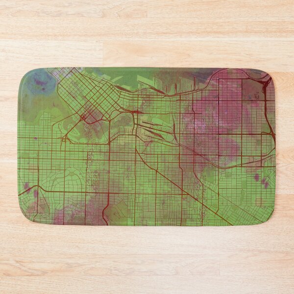 Item preview, Vancouver Canada Street Map Green Planet designed and sold by IvonDesign.
