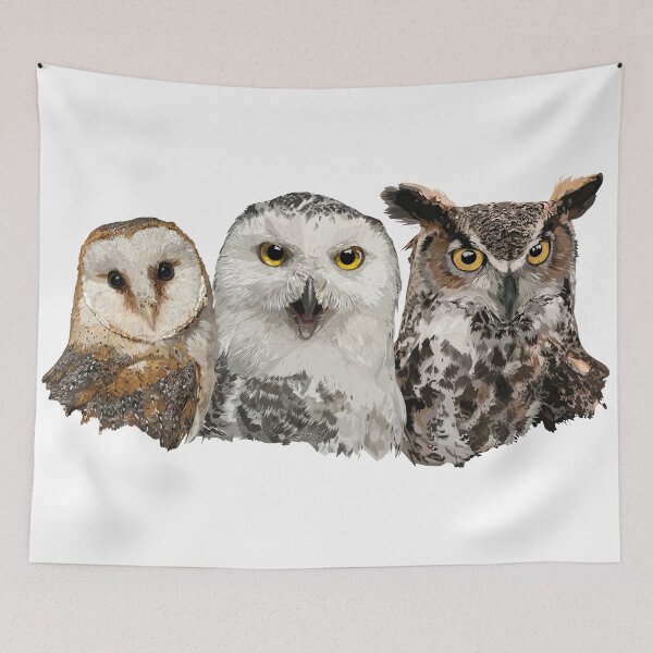 Item preview, Owls and owl designed and sold by obscurite.