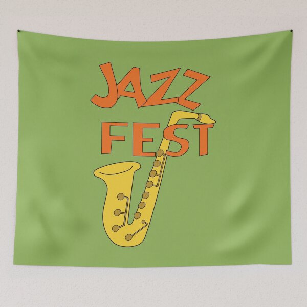 Artikelvorschau, Jazzfest entworfen und verkauft von Toni Tangled.