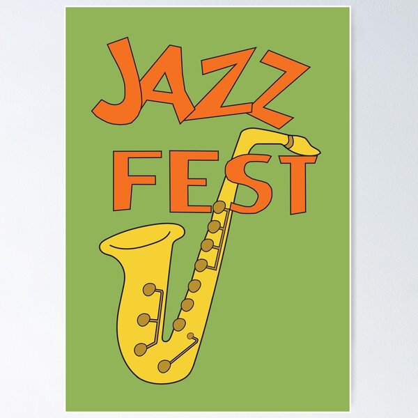 Artikel-Vorschau von Jazzfest, designt und verkauft von Toni Tangled.