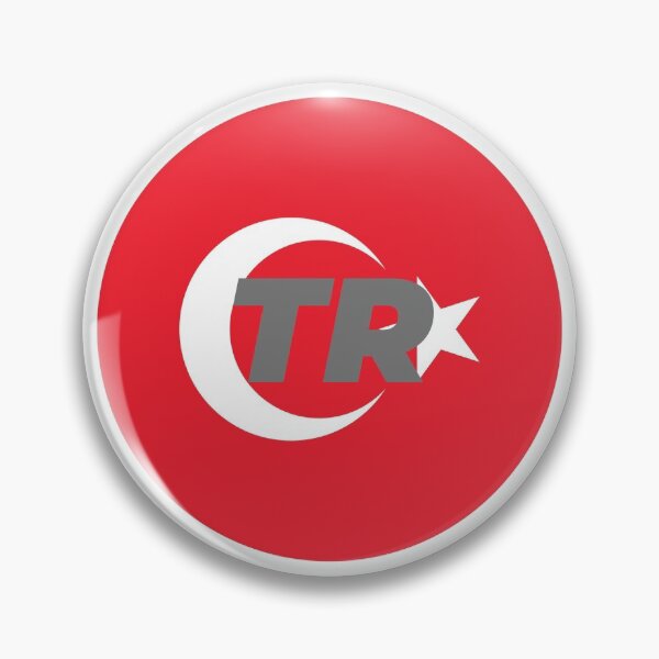 Item preview, Turkey | Round Flag With Country Code designed and sold by CarlosAlberto.