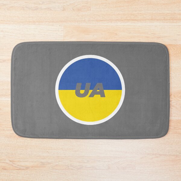 Item preview, Ukraine | Round Flag With Country Code designed and sold by CarlosAlberto.