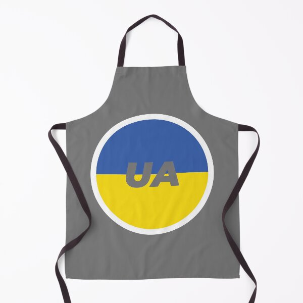 Item preview, Ukraine | Round Flag With Country Code designed and sold by CarlosAlberto.