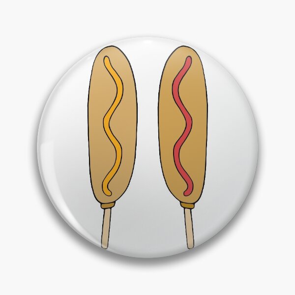 Item preview, Mustard and Ketchup Corndog Fair Food designed and sold by murialbezanson.