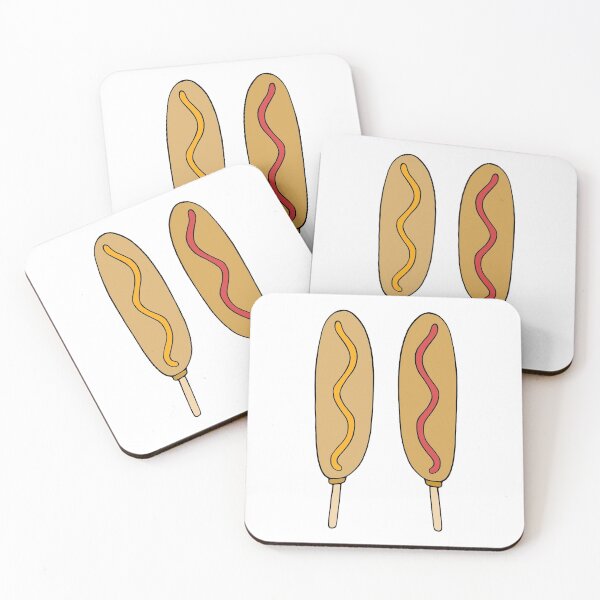 Item preview, Mustard and Ketchup Corndog Fair Food designed and sold by murialbezanson.