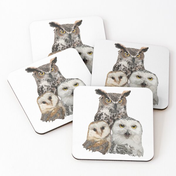 Item preview, Owls and owl designed and sold by obscurite.