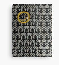 Sherlock 221B Baker Street Wall Metal Print
