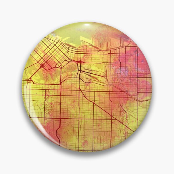 Item preview, Vancouver Canada Street Map Magma Eruption designed and sold by IvonDesign.