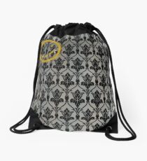 Sherlock 221B Baker Street Wall Drawstring Bag