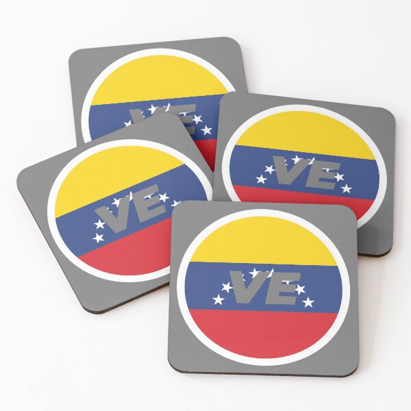 Artikelvorschau, Venezuela | Runde Flagge mit Ländercode entworfen und verkauft von CarlosAlberto.