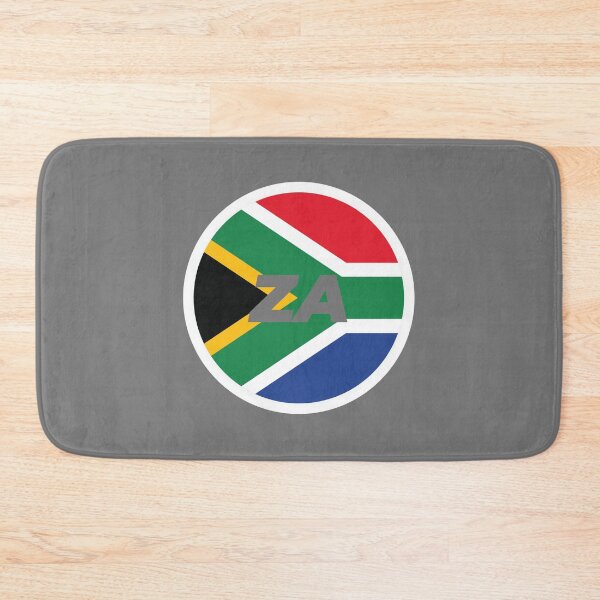 Item preview, South Africa | Round Flag With Country Code designed and sold by CarlosAlberto.