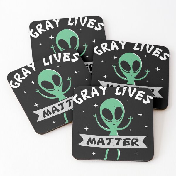 Item preview, Gray Lives Matter Alien gift design, Extraterrestrial design design designed and sold by Lisbob.
