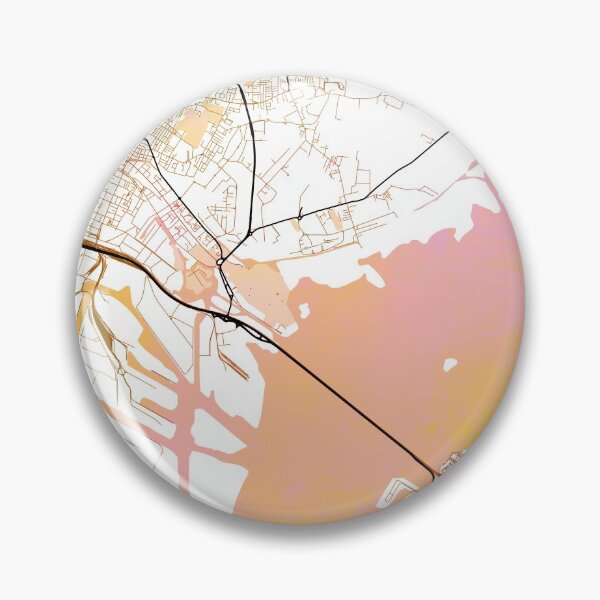 Item preview, Venice Italy Street Map Color designed and sold by IvonDesign.