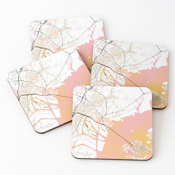 Item preview, Venice Italy Street Map Color designed and sold by IvonDesign.