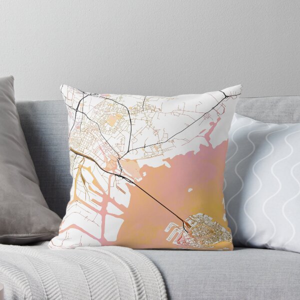 Item preview, Venice Italy Street Map Color designed and sold by IvonDesign.