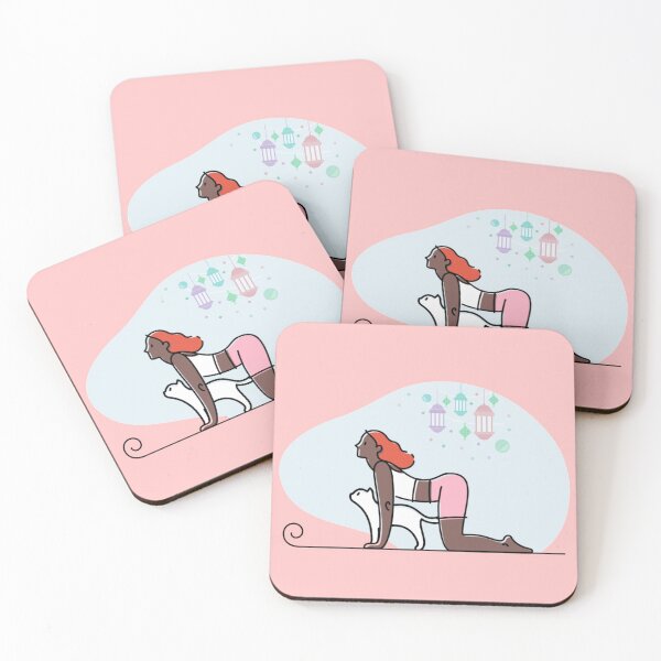 Item preview, YOGA CAT pose designed and sold by Trio's Stuff.