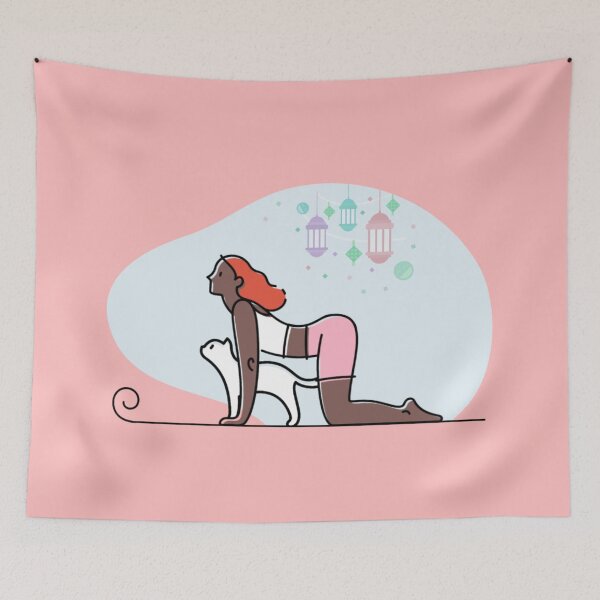Item preview, YOGA CAT pose designed and sold by Trio's Stuff.