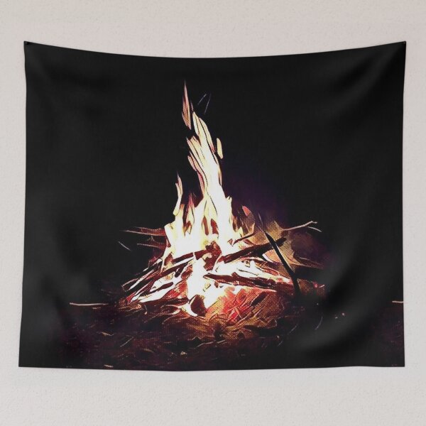 Item preview, Burning Campfire designed and sold by Mike Rittenhouse.