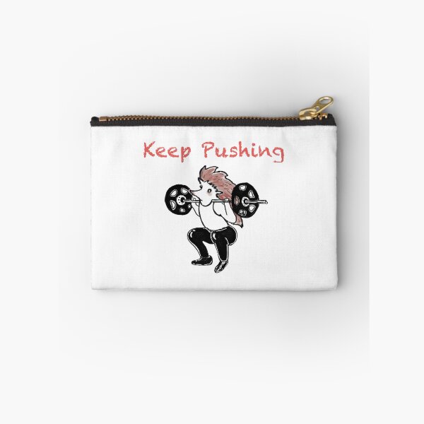 Item preview, Hedgehog Weighlifting Keep Pushing designed and sold by MANUMONY.