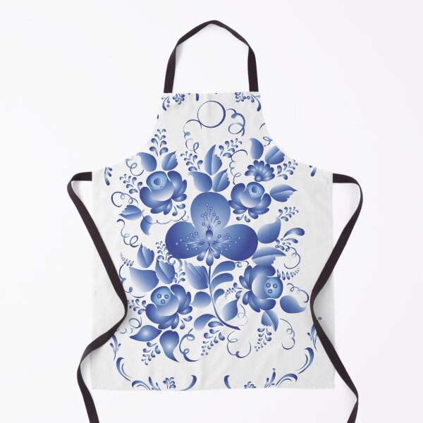 Item preview, Blue flowers pattern designed and sold by Sebastian Art.