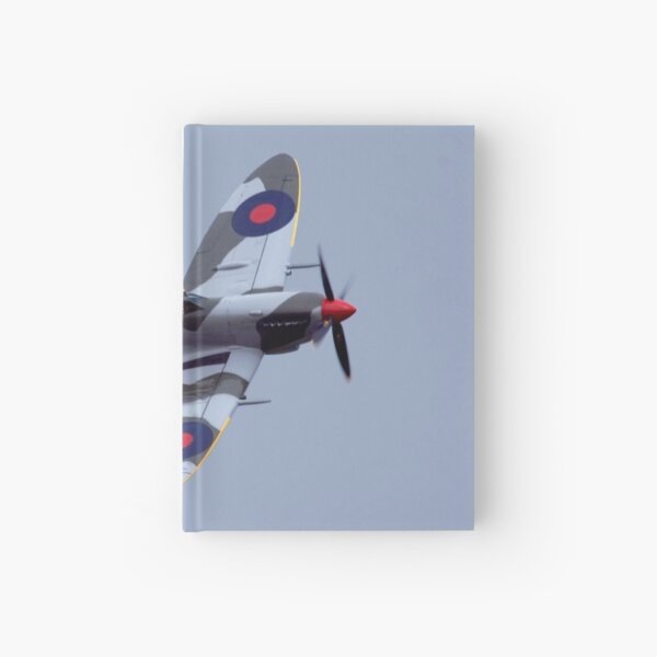 Spitfire flypast Hardcover Journal