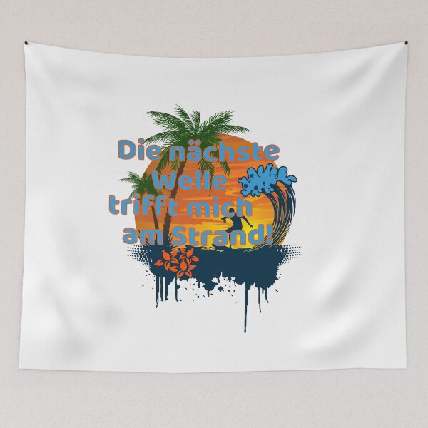 Item preview, The next wave hits me on the beach! designed and sold by Oberlaender.