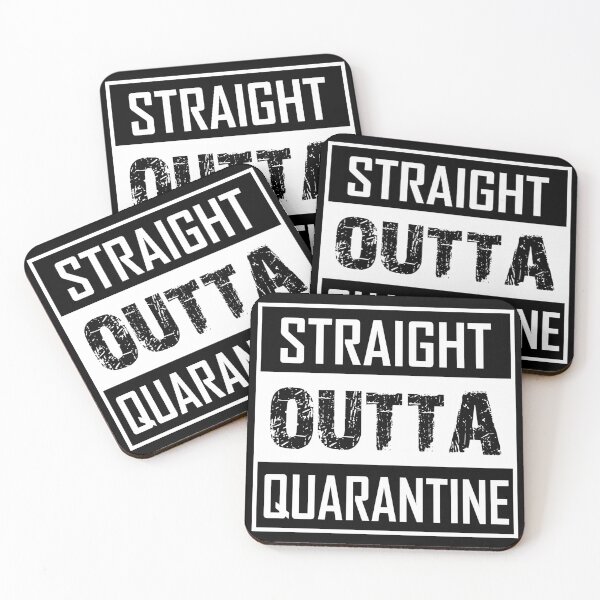 Item preview, Straight Outta Quarantine designed and sold by iskapa.