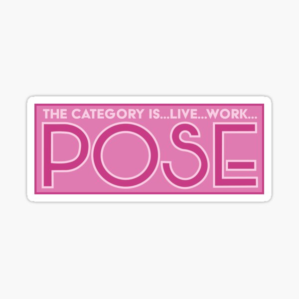 Pose TV Show Sticker