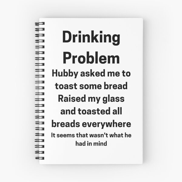 Item preview, Drinking Problem when toasting designed and sold by TeeZoneZtore.