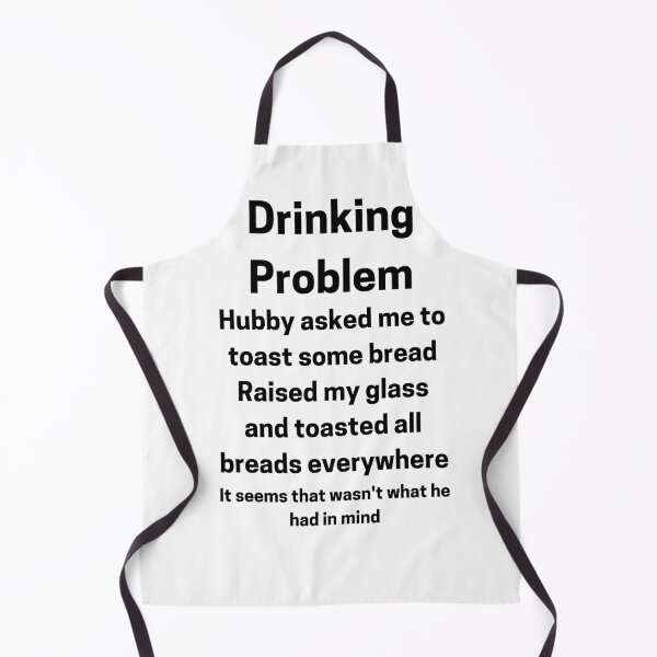 Item preview, Drinking Problem when toasting designed and sold by TeeZoneZtore.