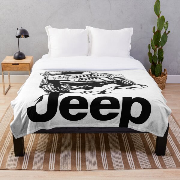 Jeep Throw Blankets Redbubble