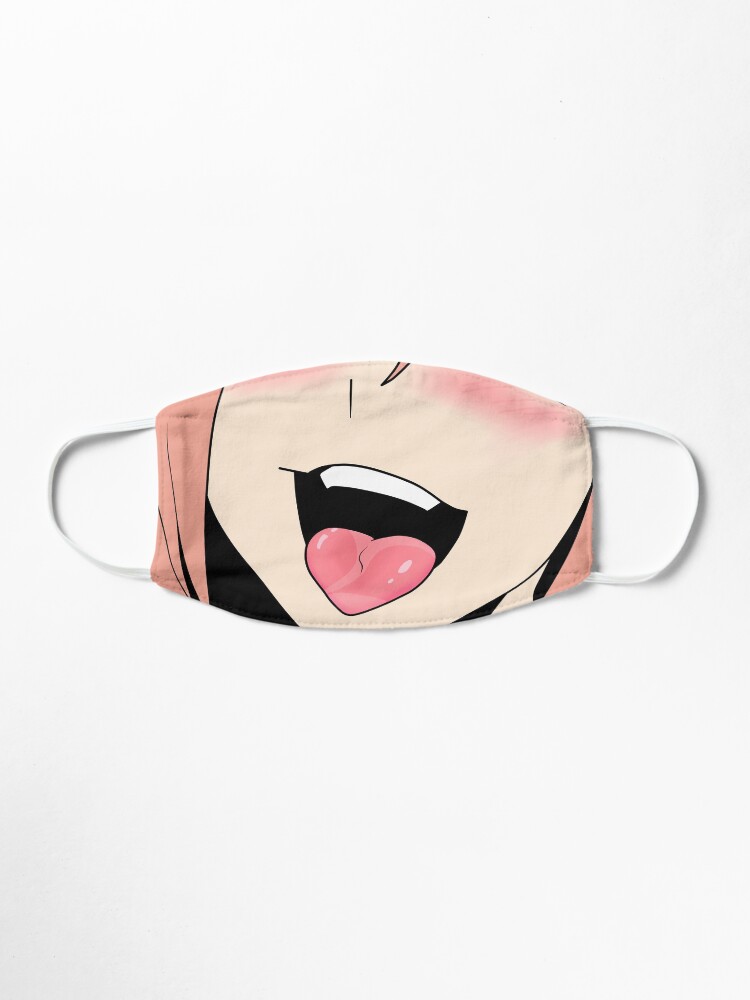 Alternate view of Anime Ahegao Mask