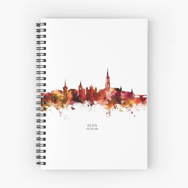 Artikelvorschau, Bern Switzerland Skyline entworfen und verkauft von ArtPrints.