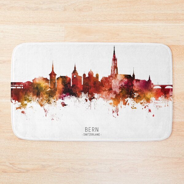 Item preview, Bern Switzerland Skyline designed and sold by ArtPrints.