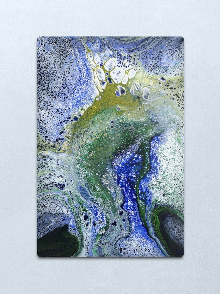 Alternate view of Primordial Soup Metal Print