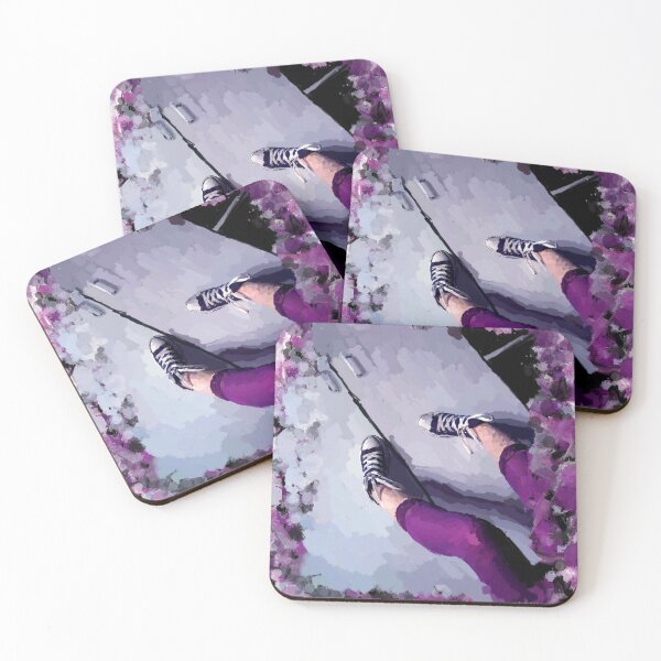 Item preview, purple prints designed and sold by Snofpix.