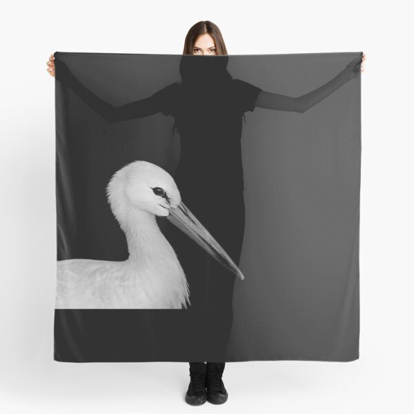 White Stork Scarf