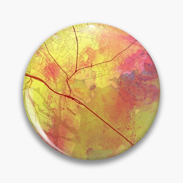 Item preview, Venice Italy Street Map Magma Eruption designed and sold by IvonDesign.