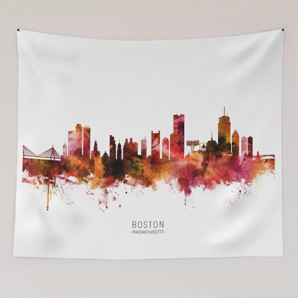 Item preview, Boston Massachusetts Skyline designed and sold by ArtPrints.