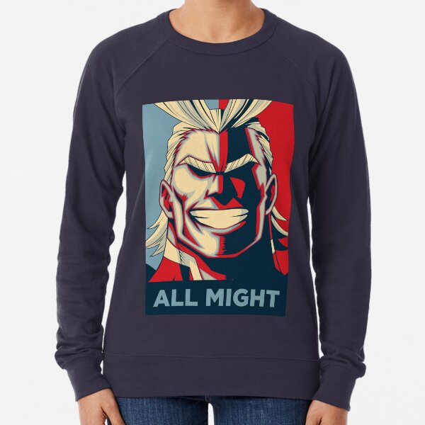 All Might Retro Lightweight Sweatshirt