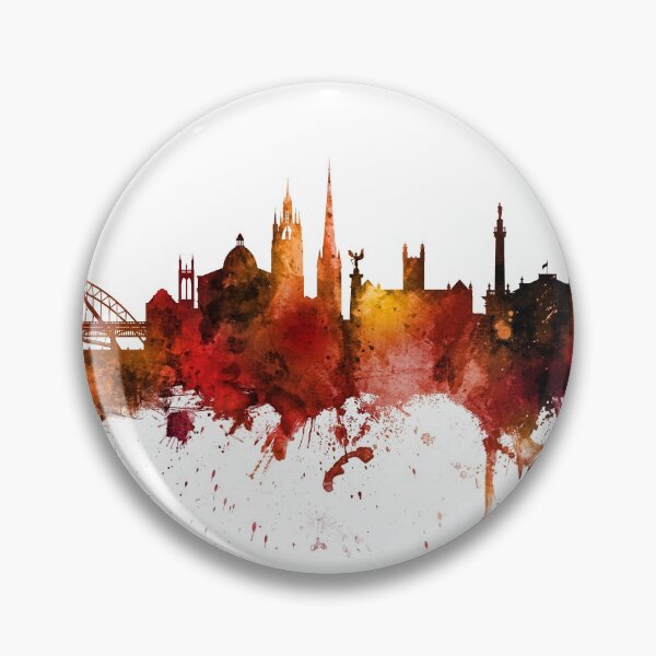 Artikelvorschau, Newcastle England Skyline entworfen und verkauft von ArtPrints.