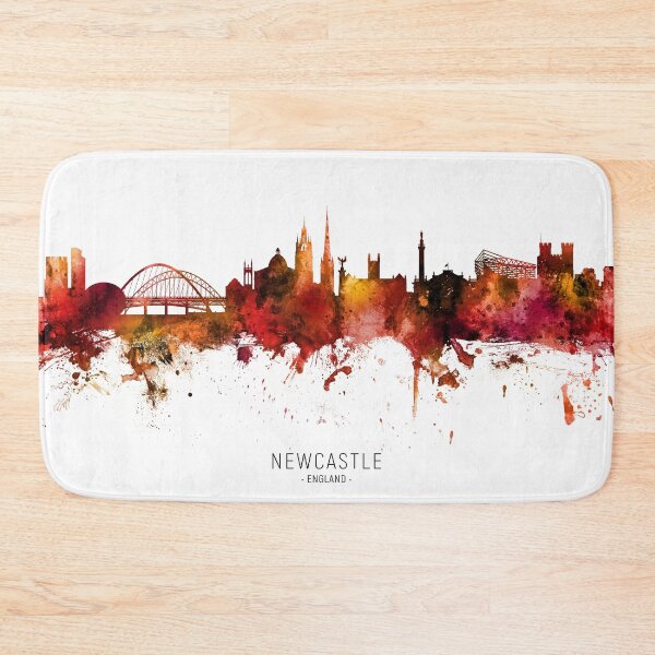 Item preview, Newcastle England Skyline designed and sold by ArtPrints.