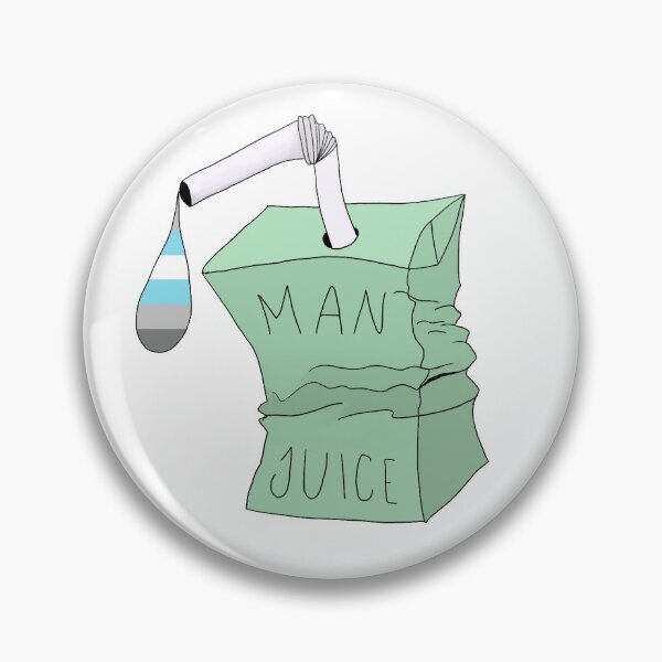 Item preview, Man juice: Demiboy pride designed and sold by Wrennyn Pendragon.