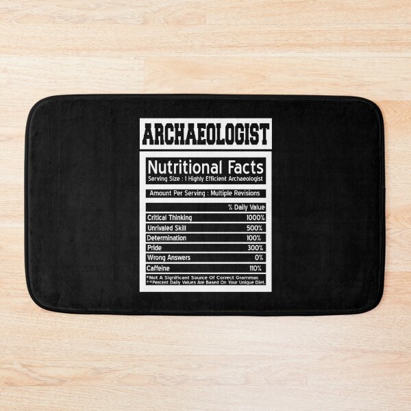 Item preview, Archaeologist Nutritional Facts: Archeology designed and sold by NeXore.