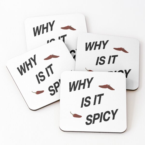 Item preview, Why is it spicy trending meme designed and sold by nuz2.