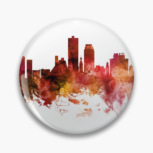 Artikelvorschau, Knoxville Tennessee Skyline entworfen und verkauft von ArtPrints.